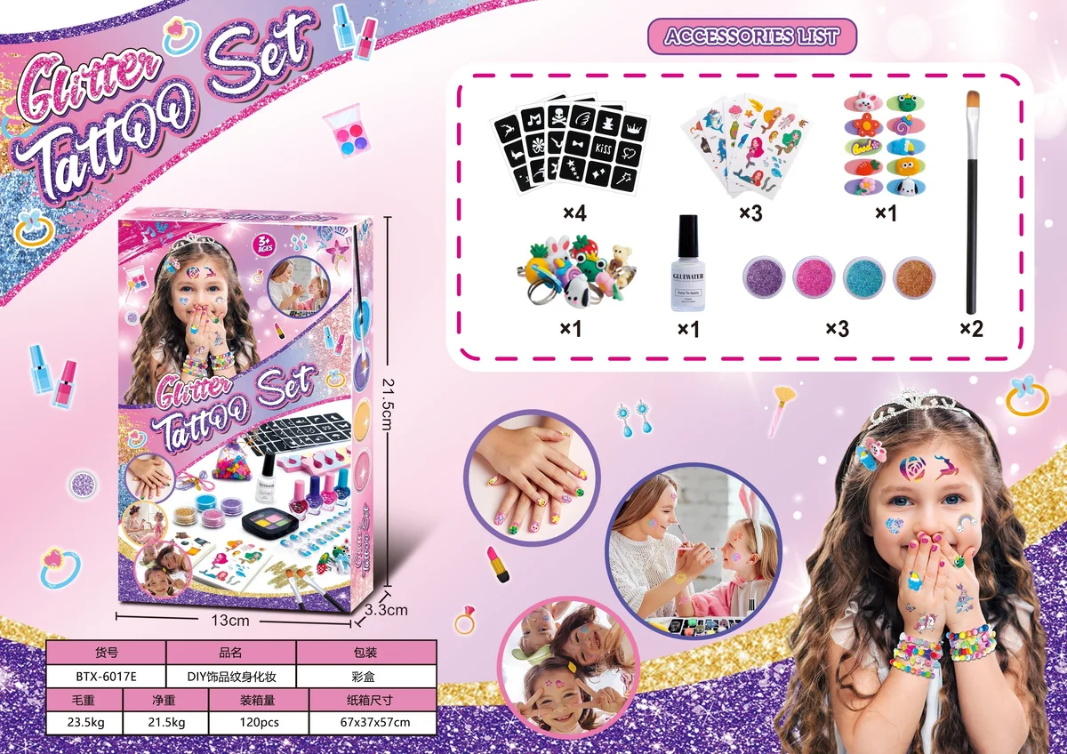 Kids Tattoo Sticker Set