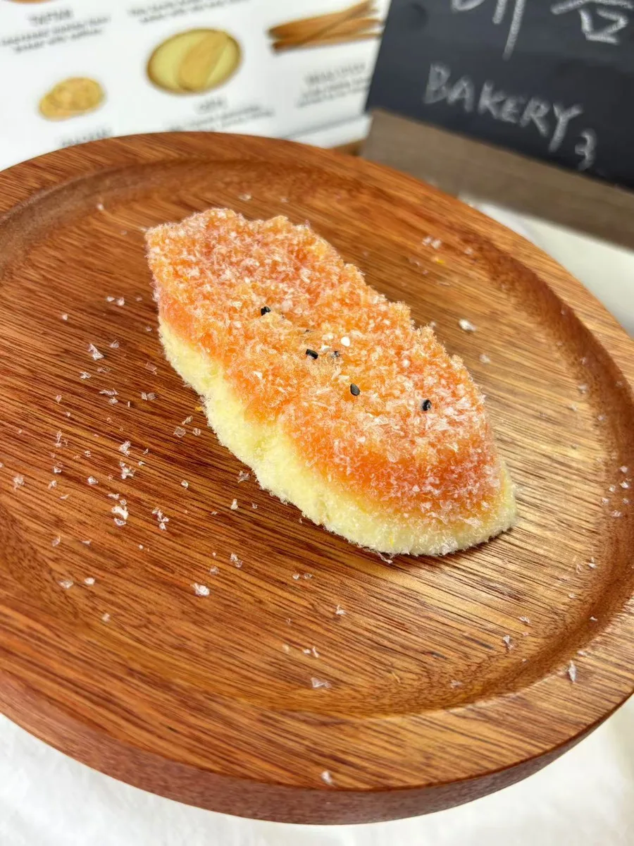 Coconut Toast Slice Squishy Toy