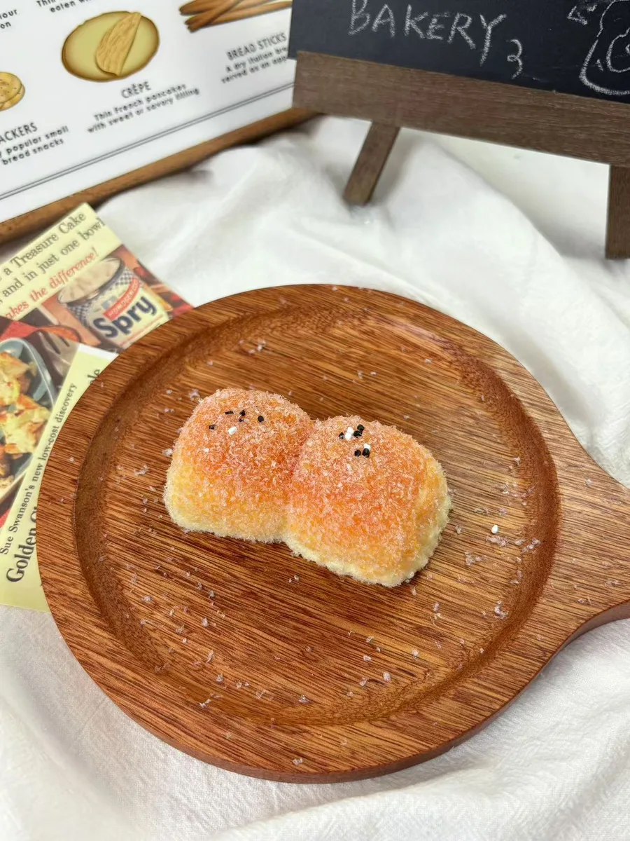 Coconut Twin Rice Ball Squishy Toy