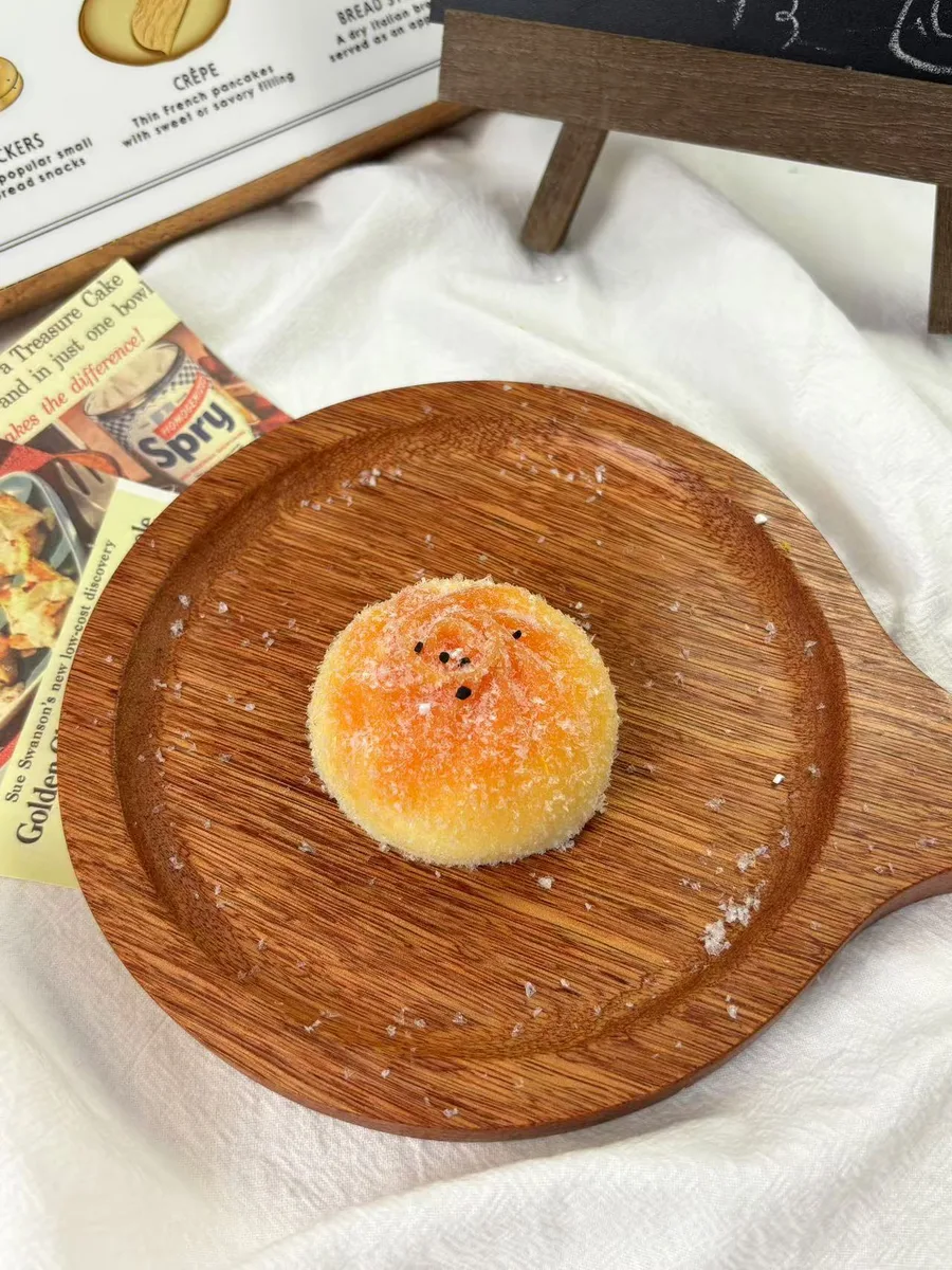 Coconut Pan-Fried Bun Squishy Toy