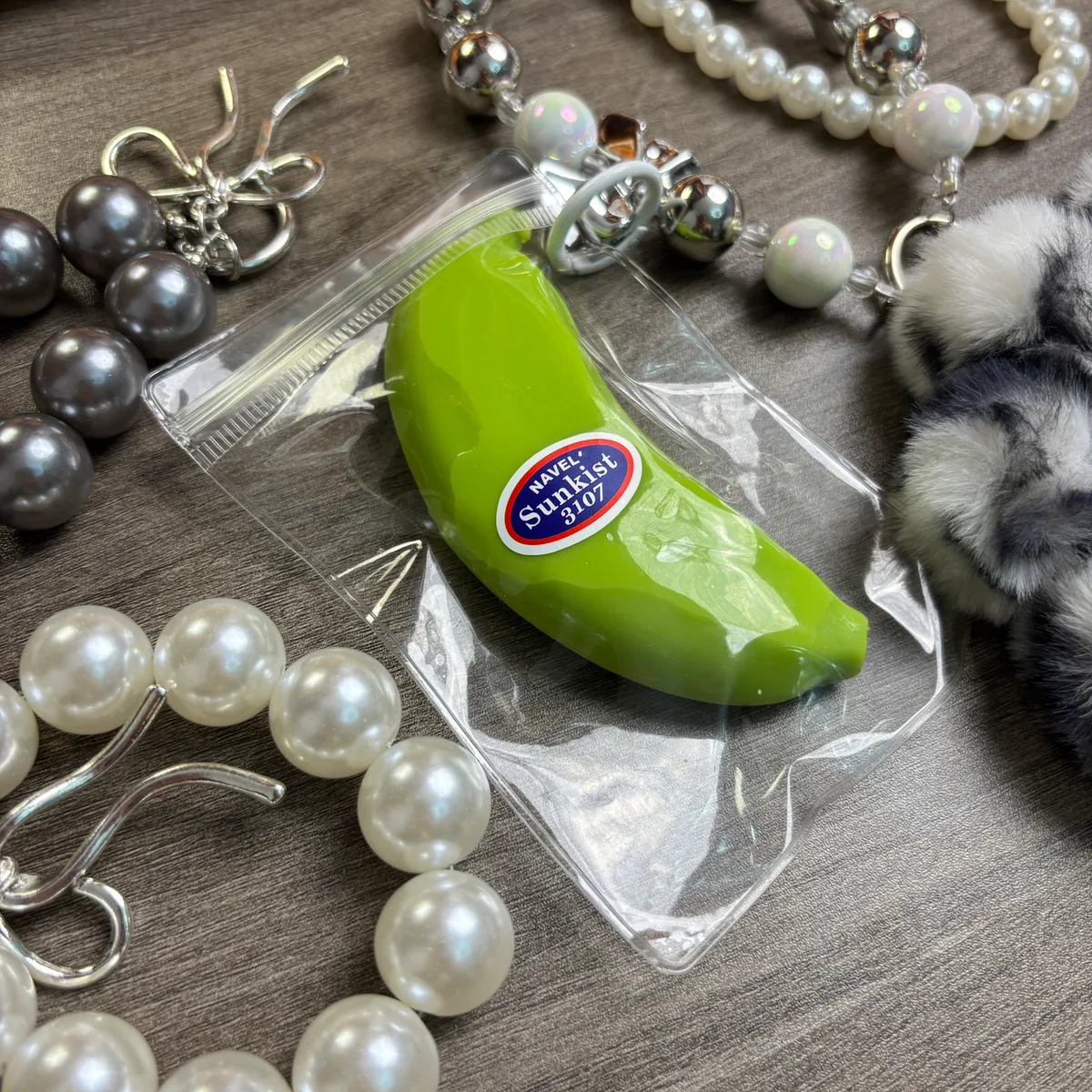 Mini Banana Squishy Toy