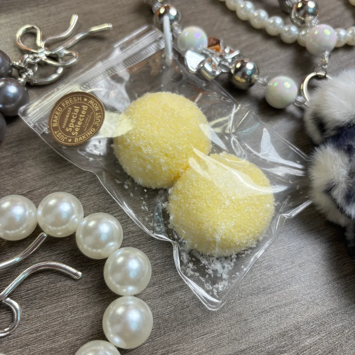 Coconut Daifuku Mochi Squishy Toy