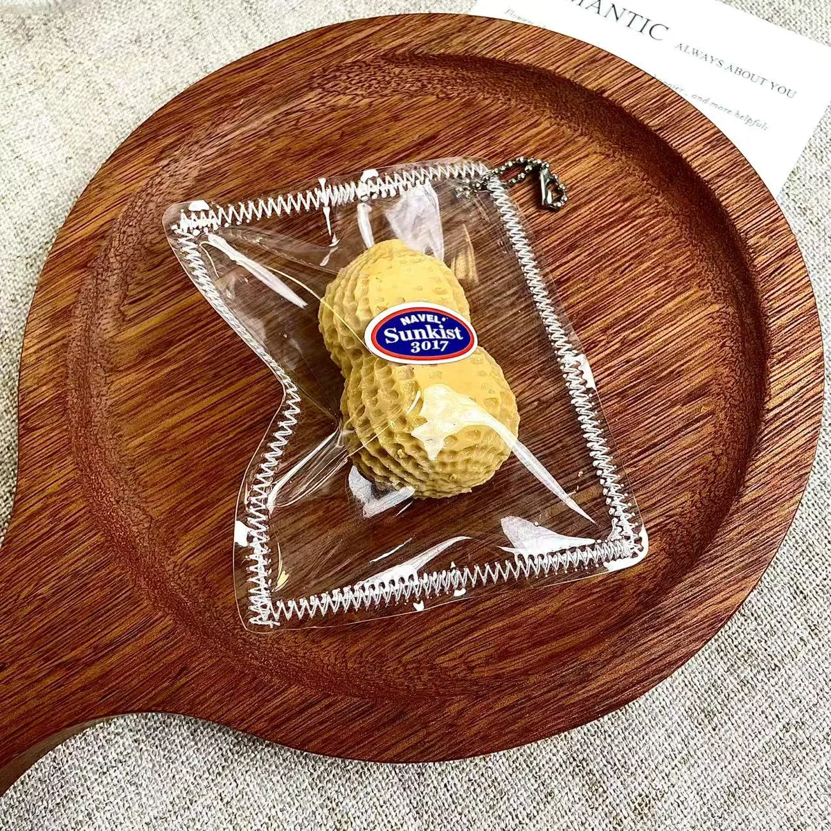 Mini Peanut Charm Squishy