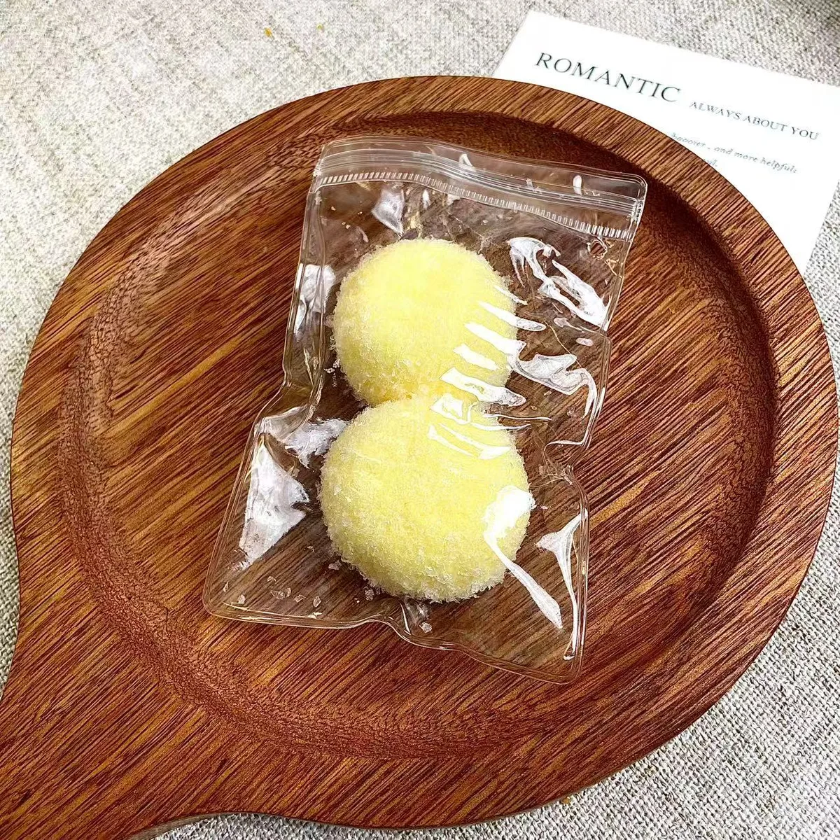 Coconut Big Ball Charm Squishy