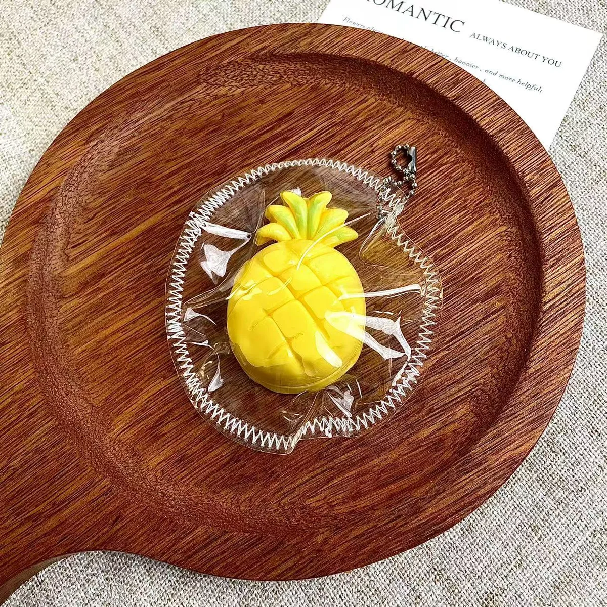 Mini Pineapple Charm Squishy