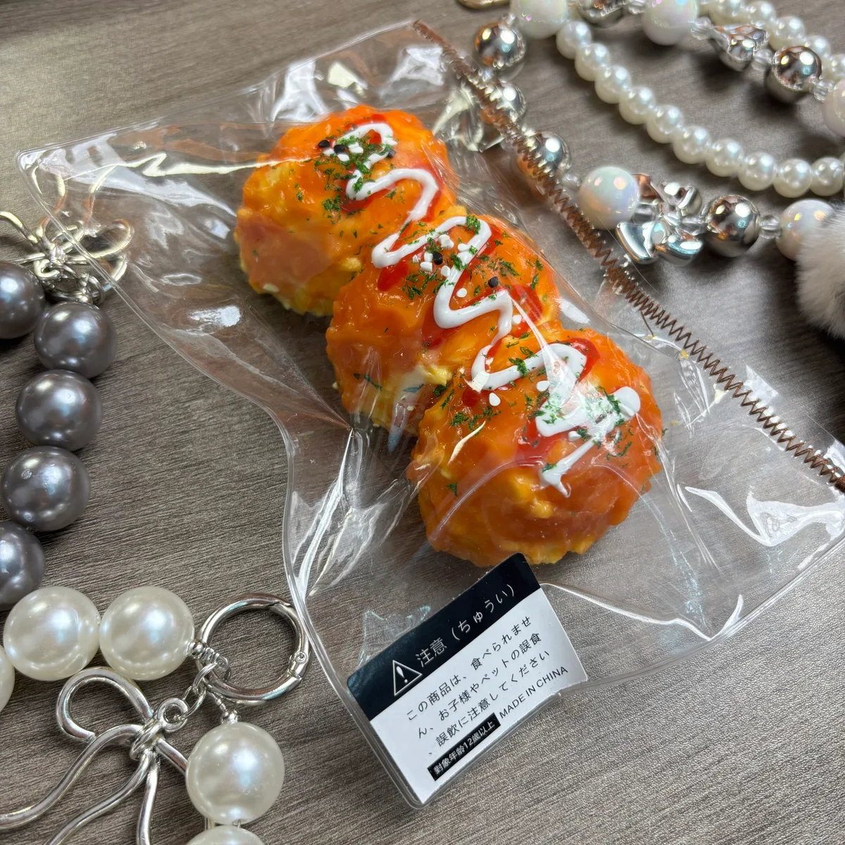 Big Takoyaki Squishy Toy