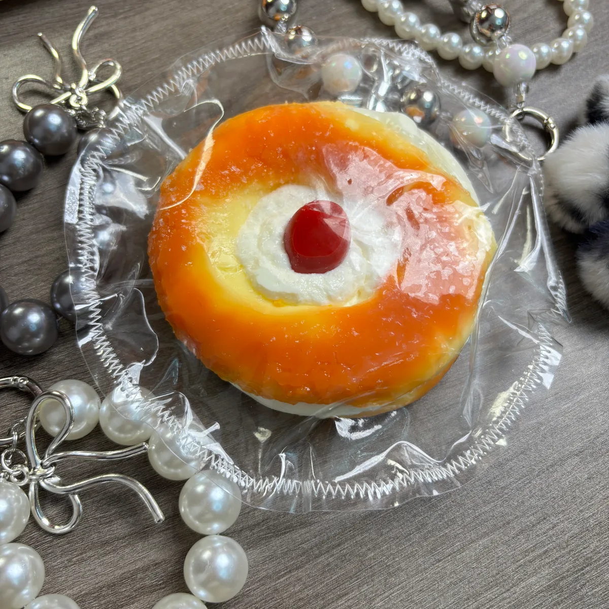 Big French Classic Bagel Squishy Toy