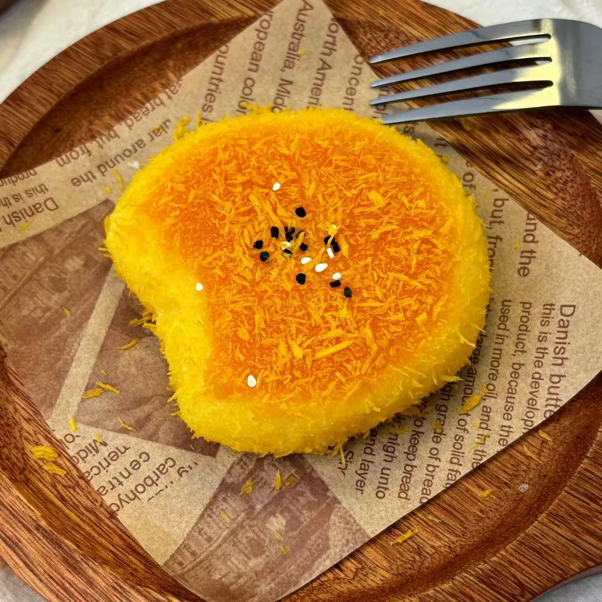 Fried Bite Cookie Squishy Toy
